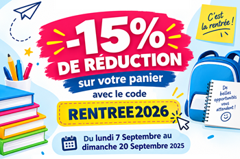 -15% avec le code RENTREE2026