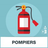 Base d'adresses emails de pompiers