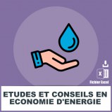 Etudes et conseils en économie d'énergie